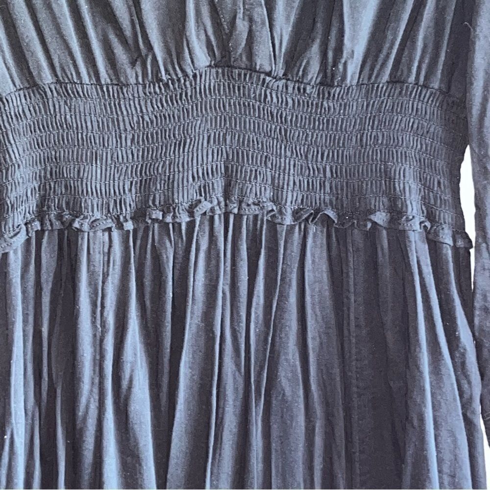 Women's Old Navy Black Long Dress - Picture 4 of 10
